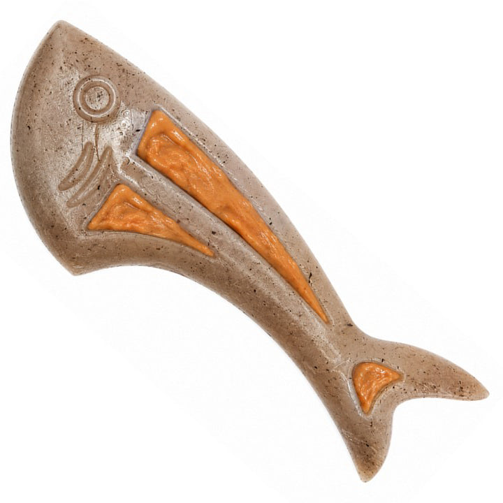 SodaPup Dog Fish Nylon Chew & Enrichment Toy | Ultra-Durable Aggressive Chewers