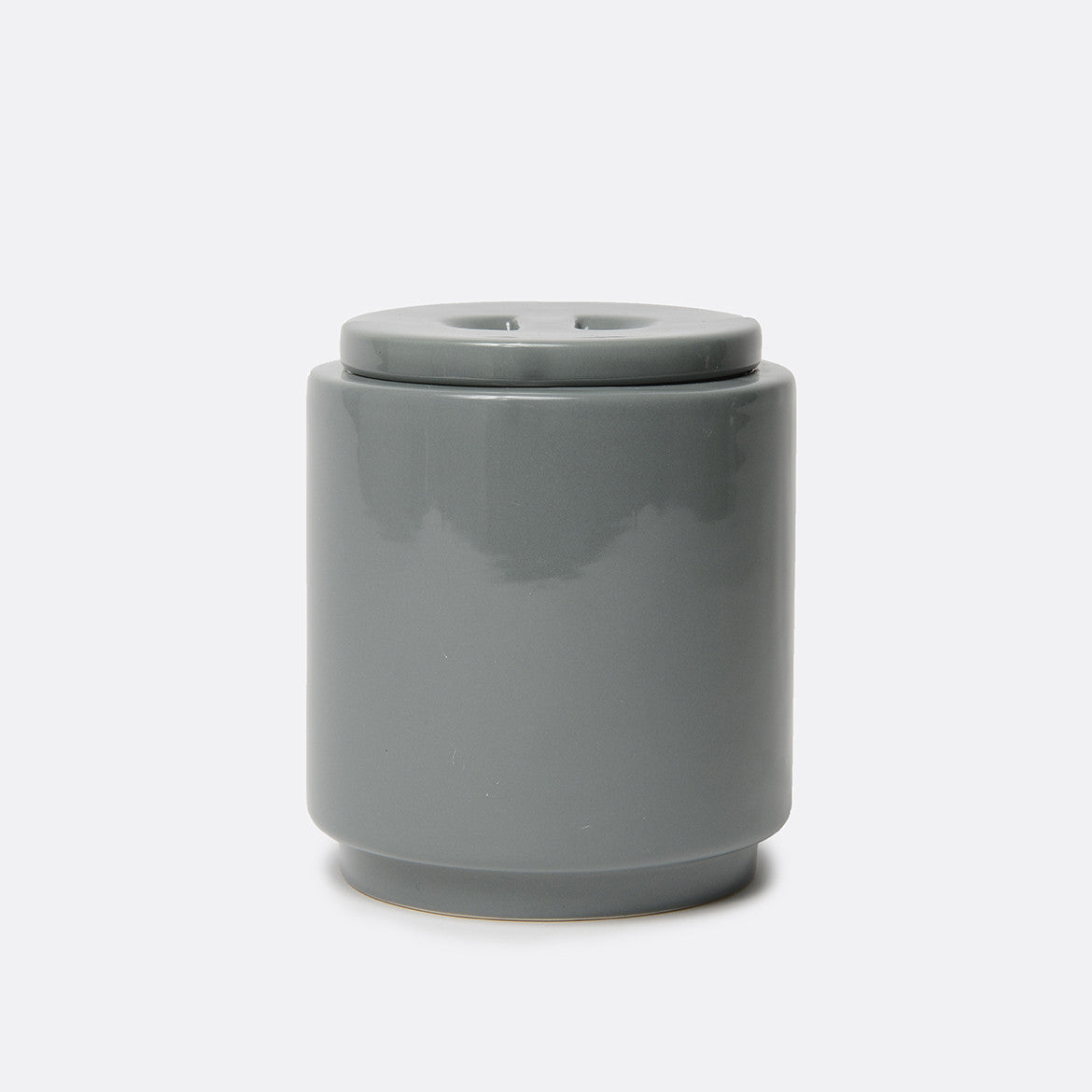 Gloss Ceramic Dog Treat Jar Rust - Waggo