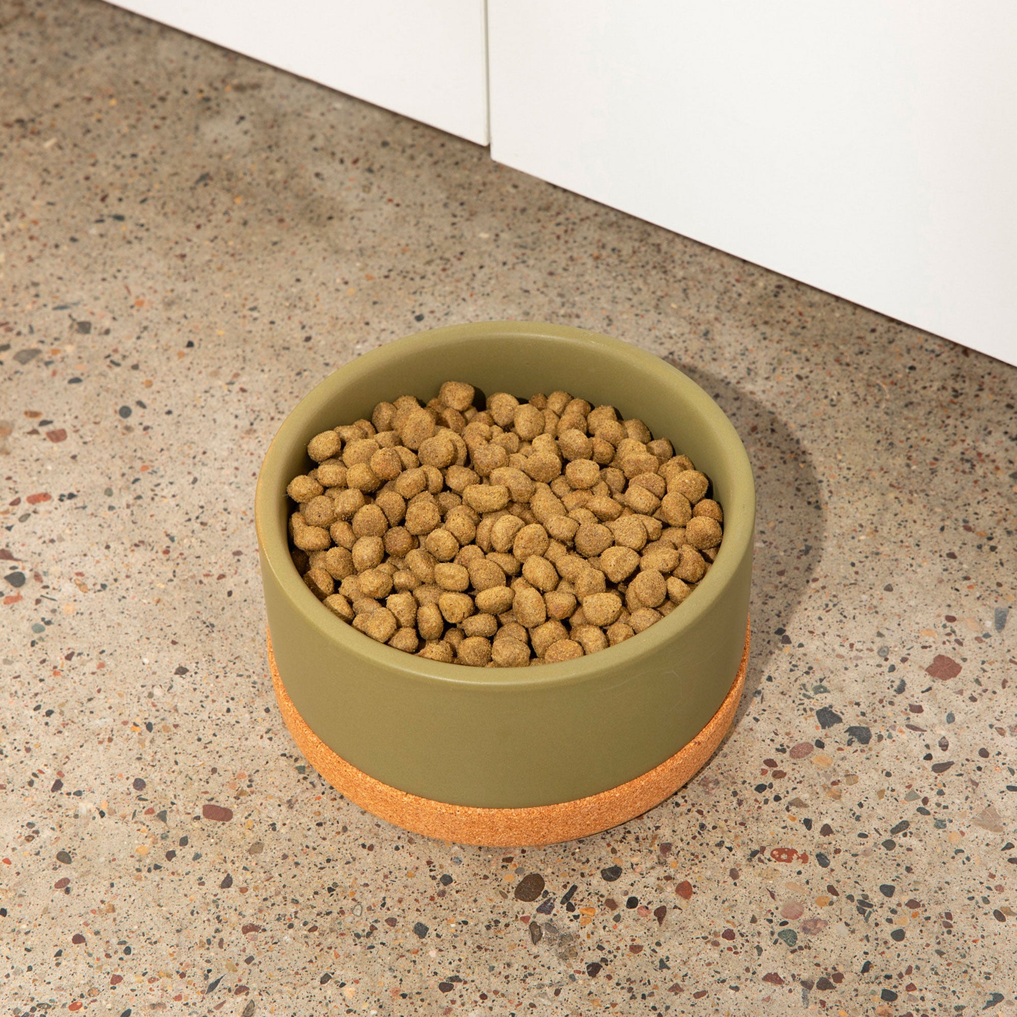 Corky Ceramic Dog Bowl - Waggo