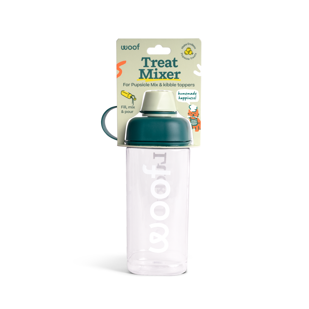 Pupsicle Treat Mix Bottle.