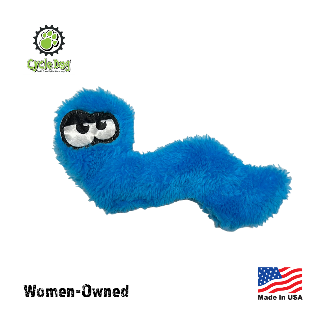 Duraplush Cat Toy Worm Made in USA