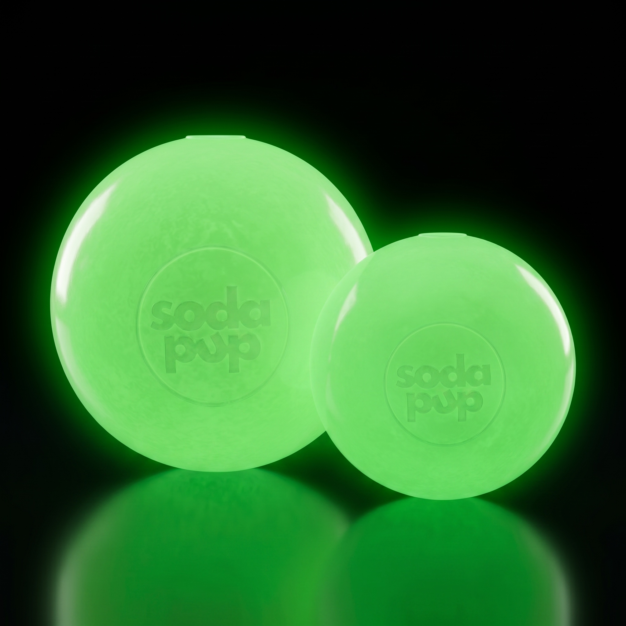 SodaPup Squeak Ball Durable Squeaky Dog Toy, Floats, Chew Toy | USA Made