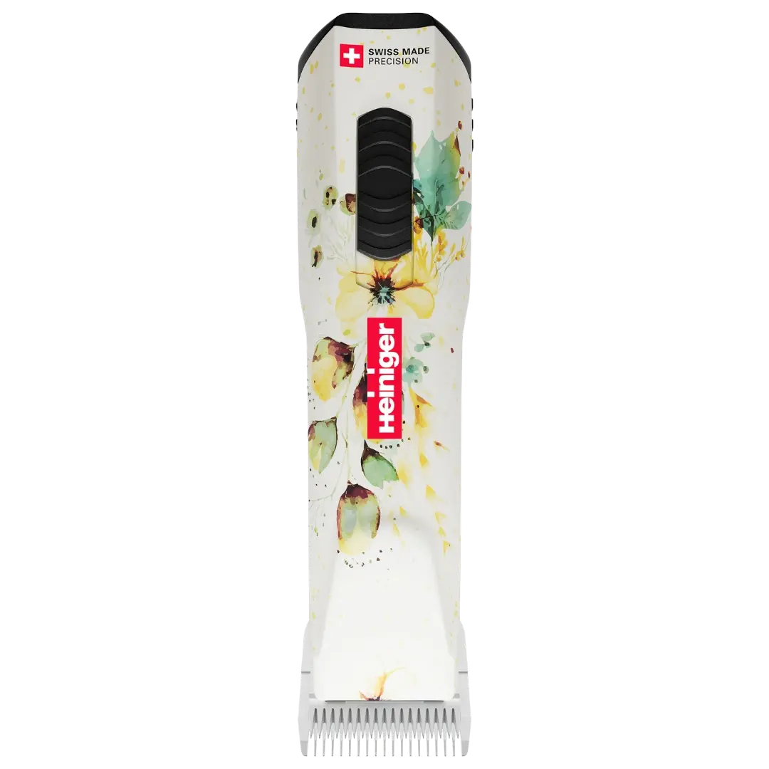 Opal White Floral Cordless Clipper with One Battery by Heiniger - Image 7