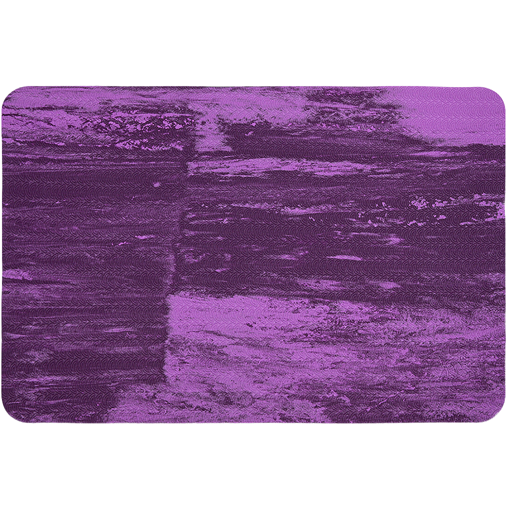22"x18" Anti-Fatigue Reversible Dog Grooming Table Mat Monochromatic Blue/Purple by PawMat - Image 4