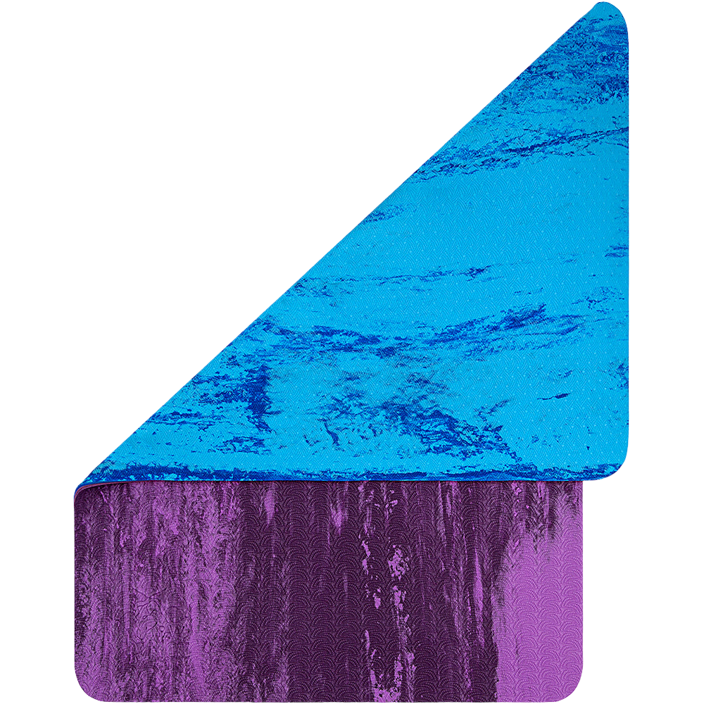 22"x18" Anti-Fatigue Reversible Dog Grooming Table Mat Monochromatic Blue/Purple by PawMat - Image 2