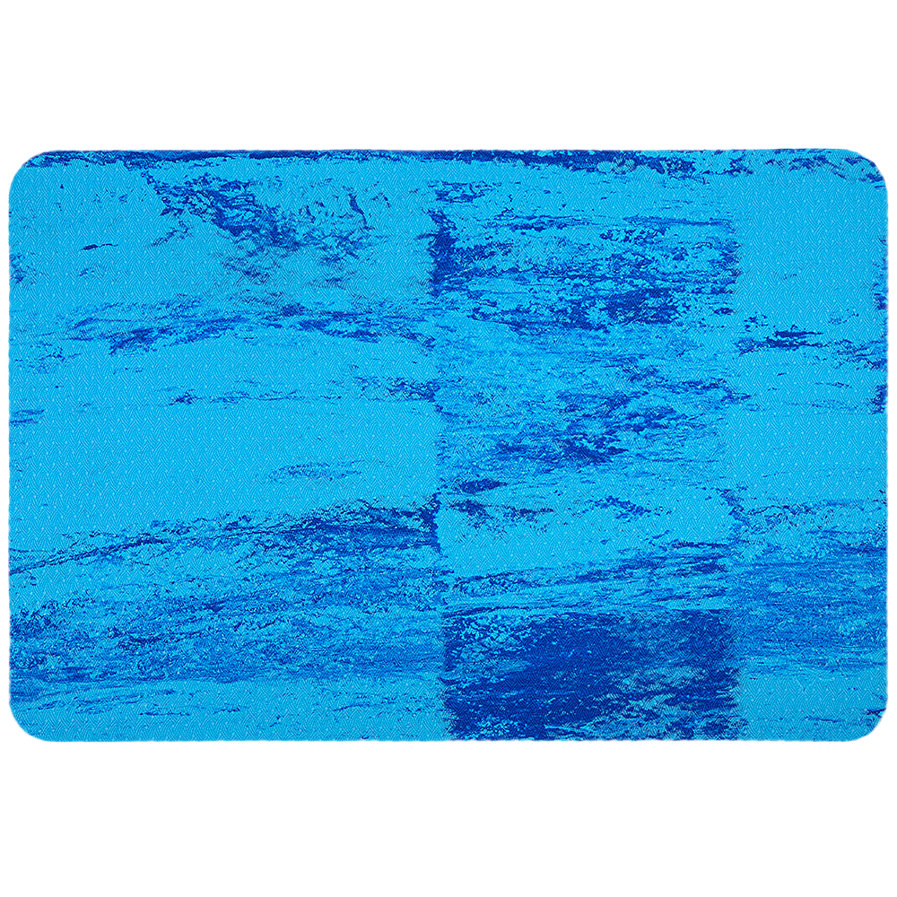 22"x18" Anti-Fatigue Reversible Dog Grooming Table Mat Monochromatic Blue/Purple by PawMat - Image 3