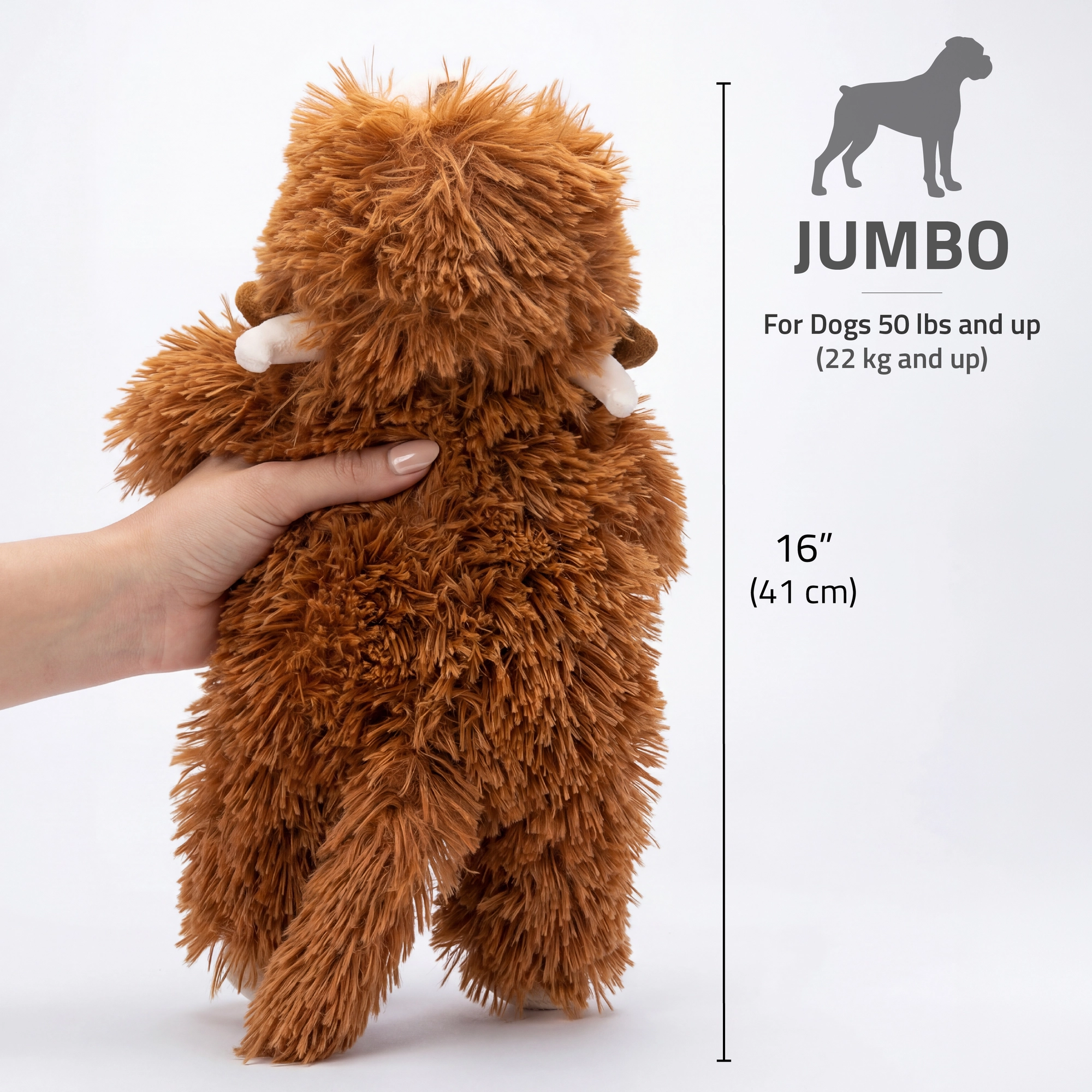 PLUSH HIGHLAND COW BEEF - JUMBO - Image 5