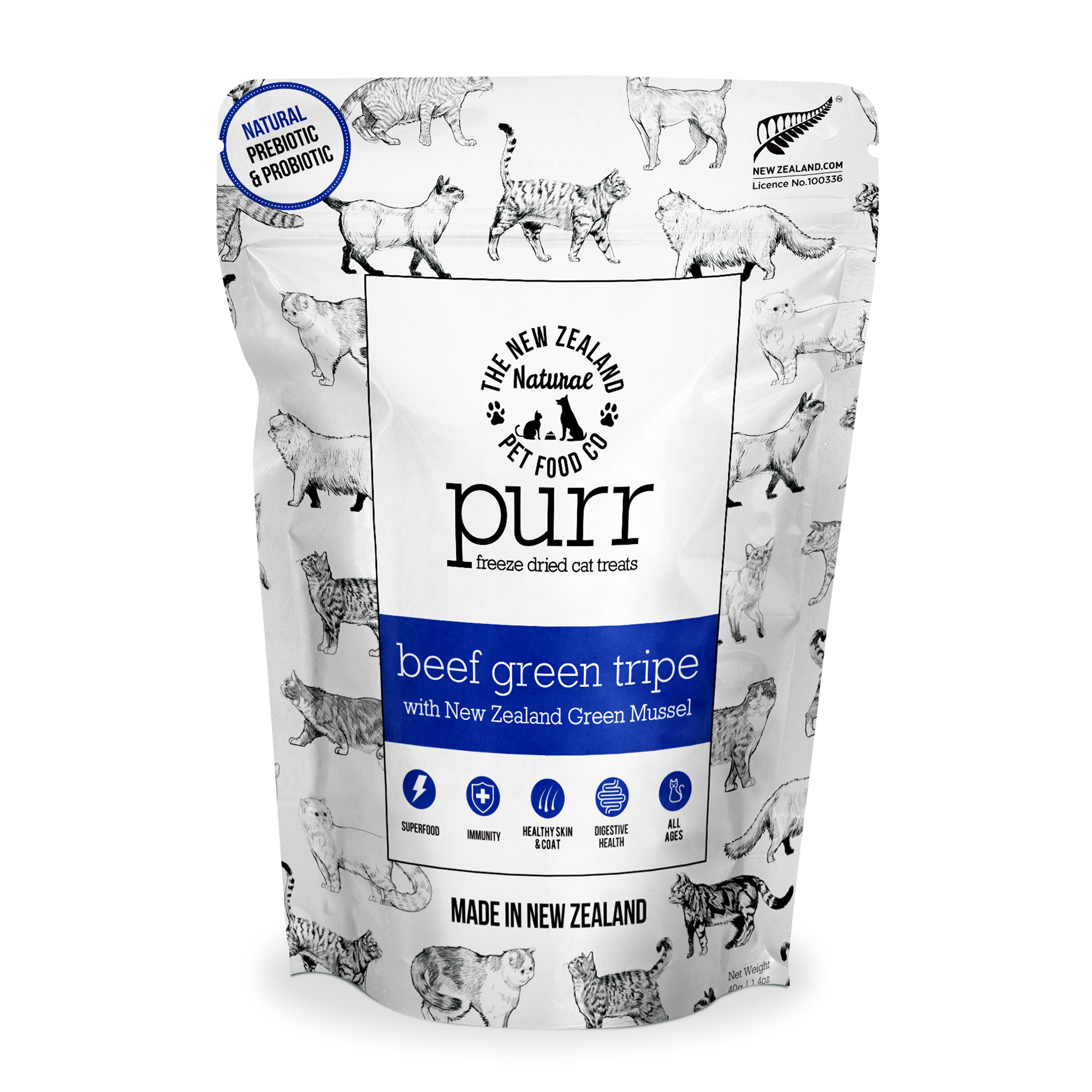 PURR Beef Green Tripe Freeze Dried 1.4oz - Image 7