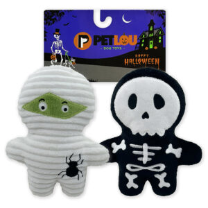 7" HALLOWEEN TRICK OR TREAT PALS-MUMMY & BONE