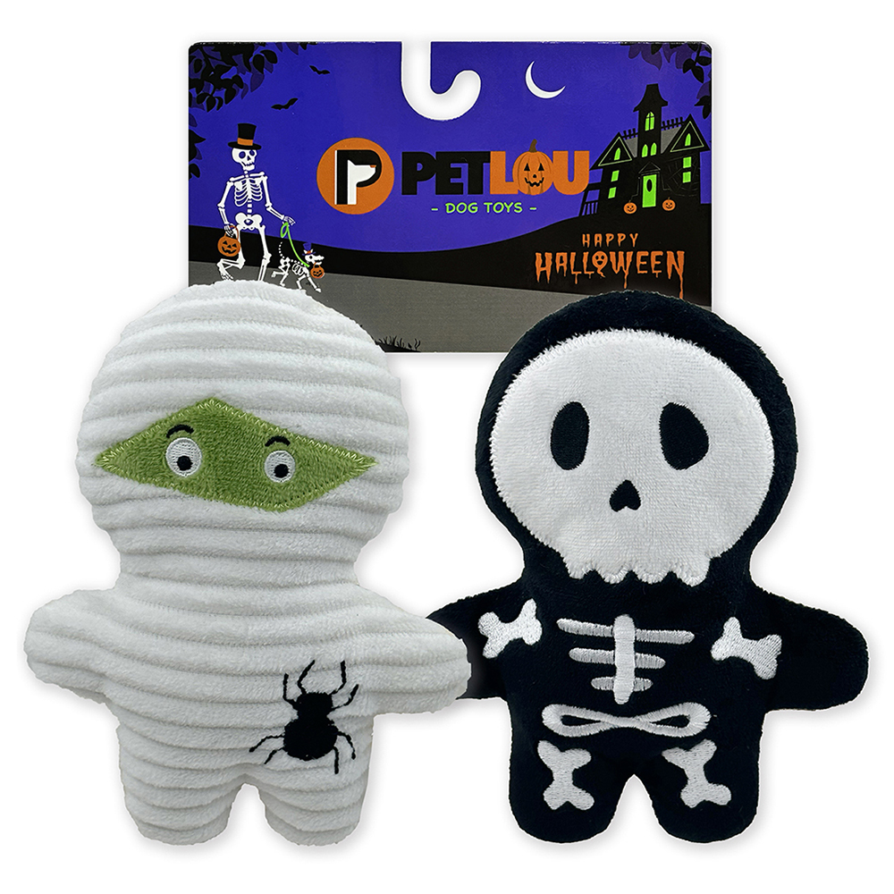 7" HALLOWEEN TRICK OR TREAT PALS-MUMMY & BONE
