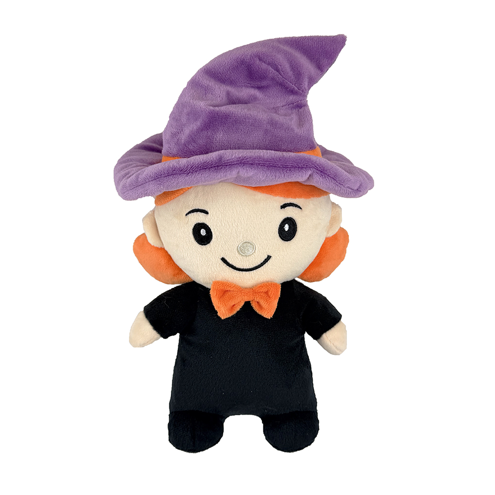 9" HALLOWEEN SPOOKY FRIENDS-WITCH