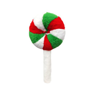 12" CHRISTMAS SWIRL LOLLIPOP