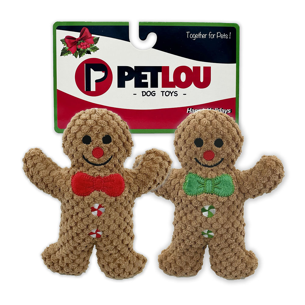 6" CHRISTMAS GINGERBREAD MAN TWIN PACK (4 sets)