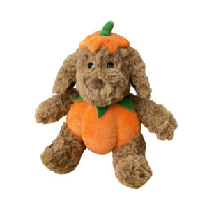 Pack of 4, 8" Pumpkin Dog