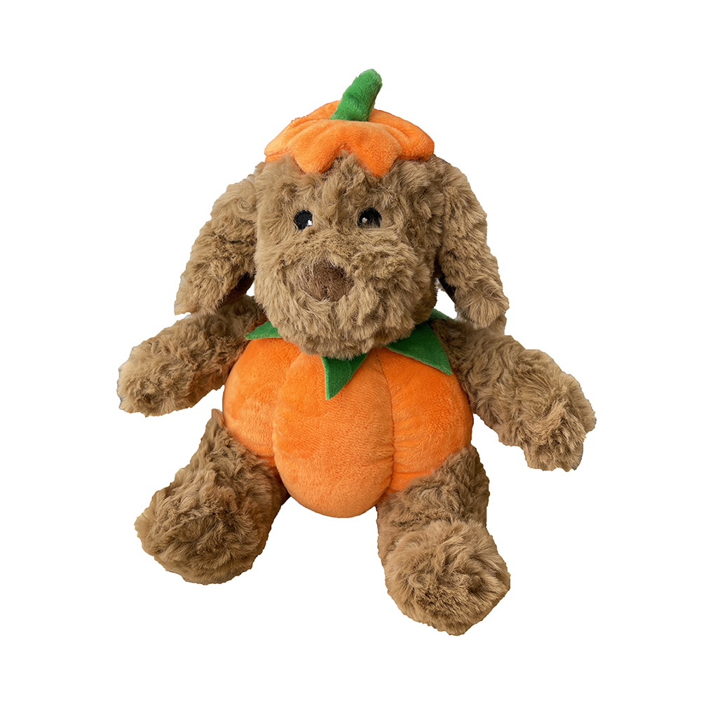 Pack of 4, 8" Pumpkin Dog