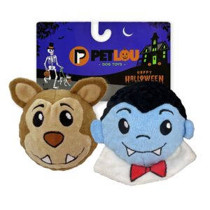 Pack of 2, 4" EZ Squeaky Twin Pack - Vamwolf