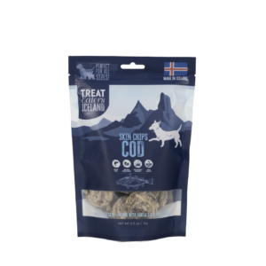 Cod Skin Chips 2.5 oz Bag
