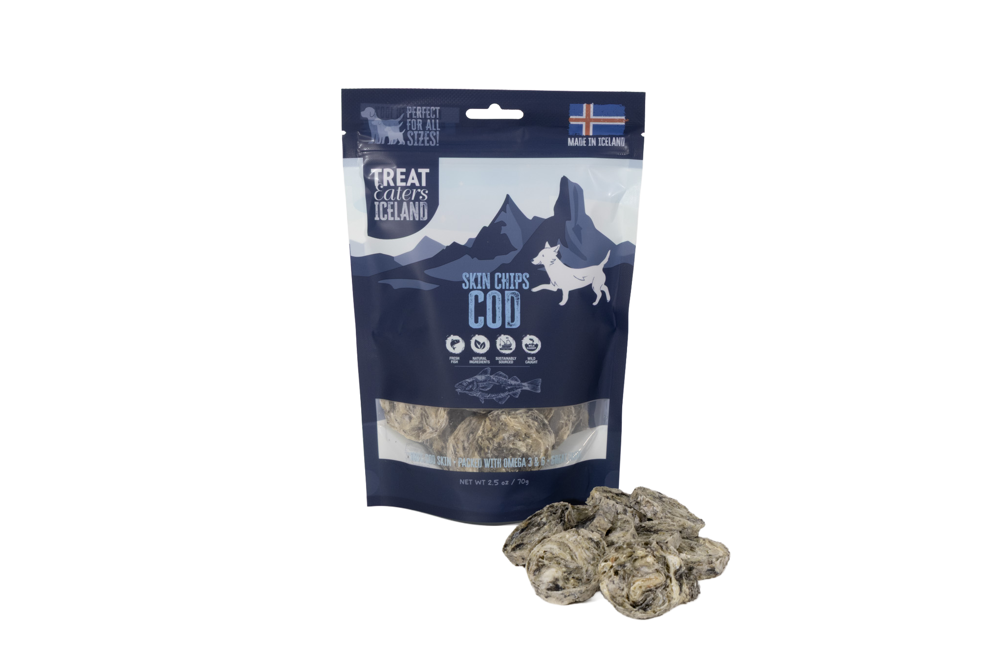 Cod Skin Chips 2.5 oz Bag - Image 8