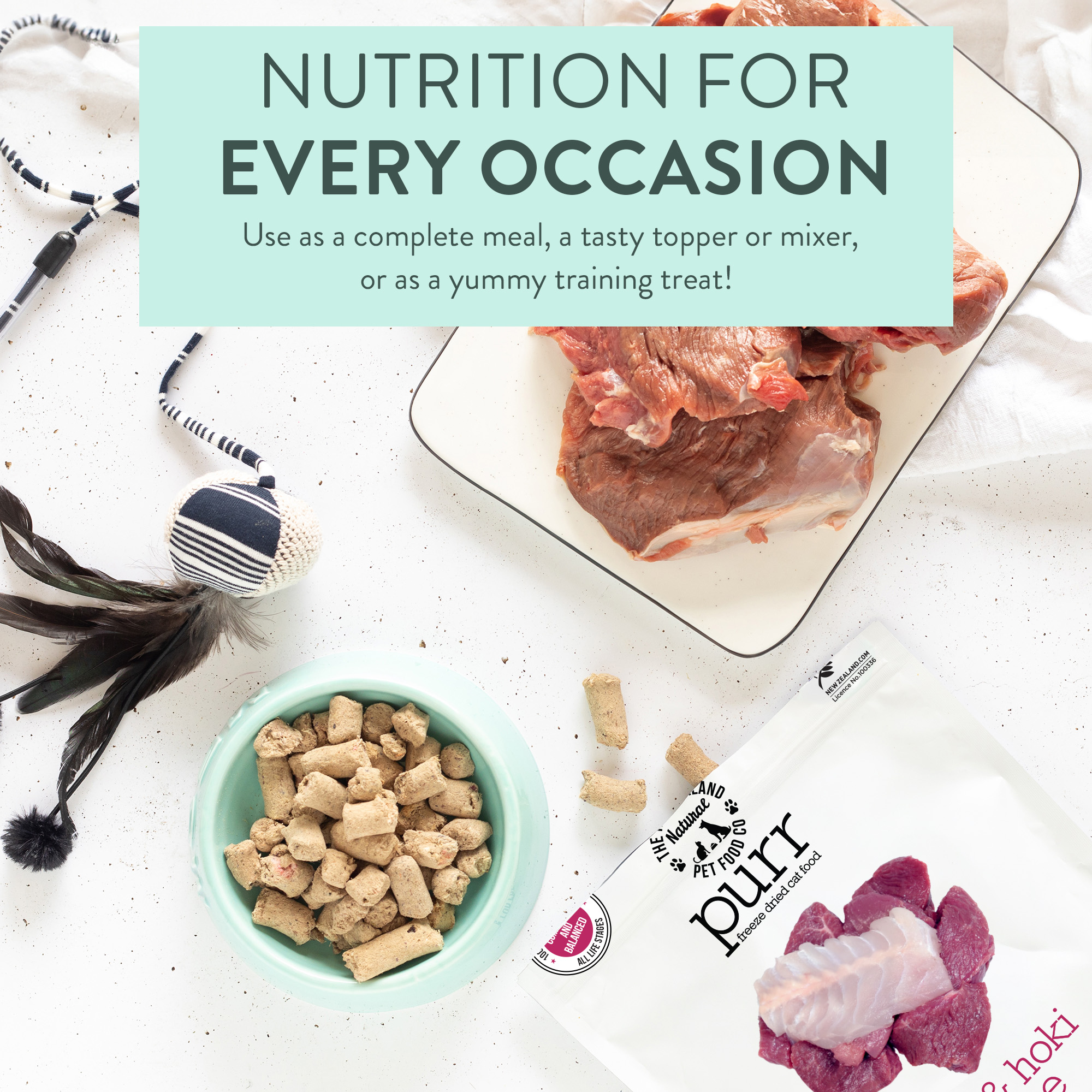 PURR LAMB & HOKI Freeze Dried Cat Food - Image 8
