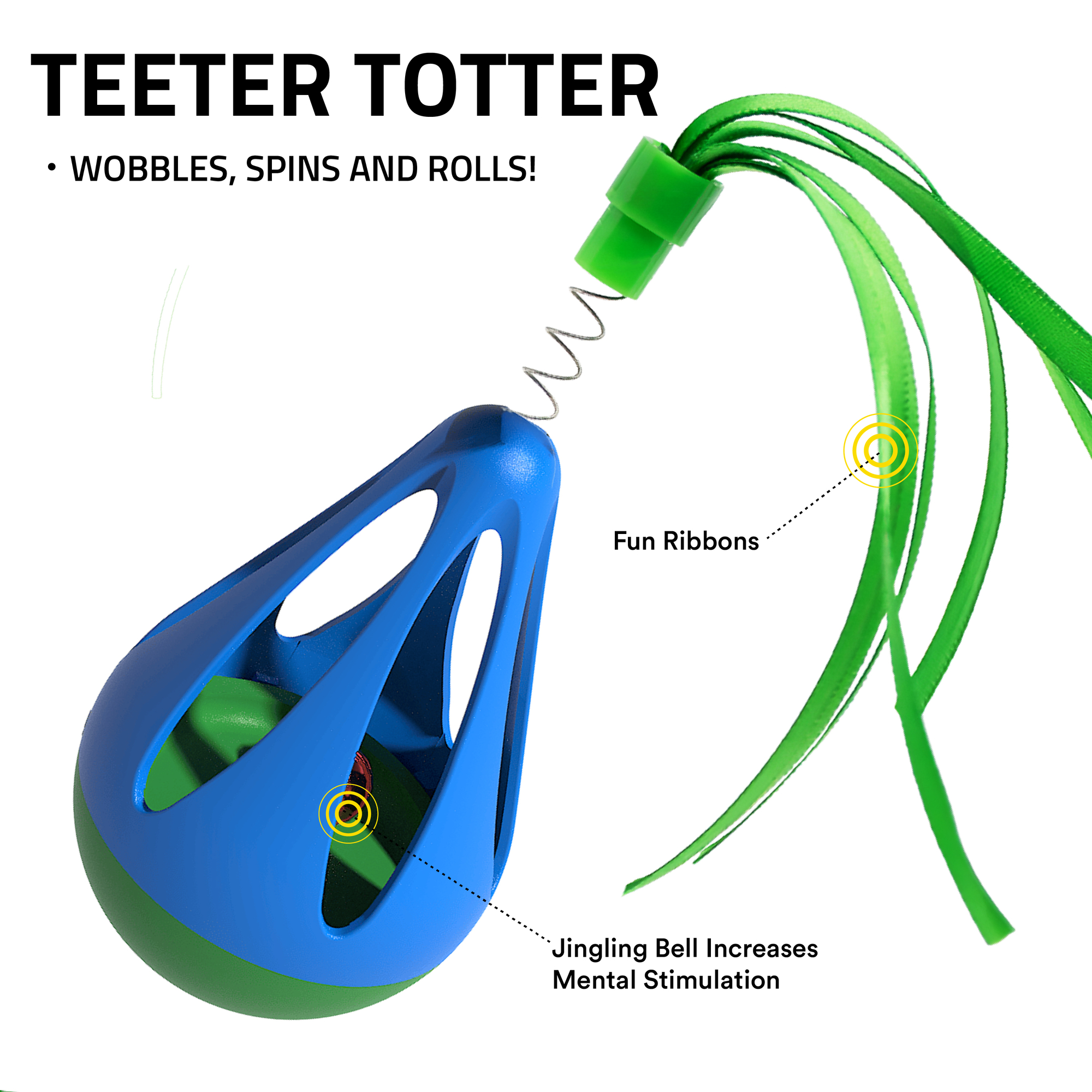 PLAYOLOGY CAT - TEETER TOTTER WITH FEATHER - Image 2