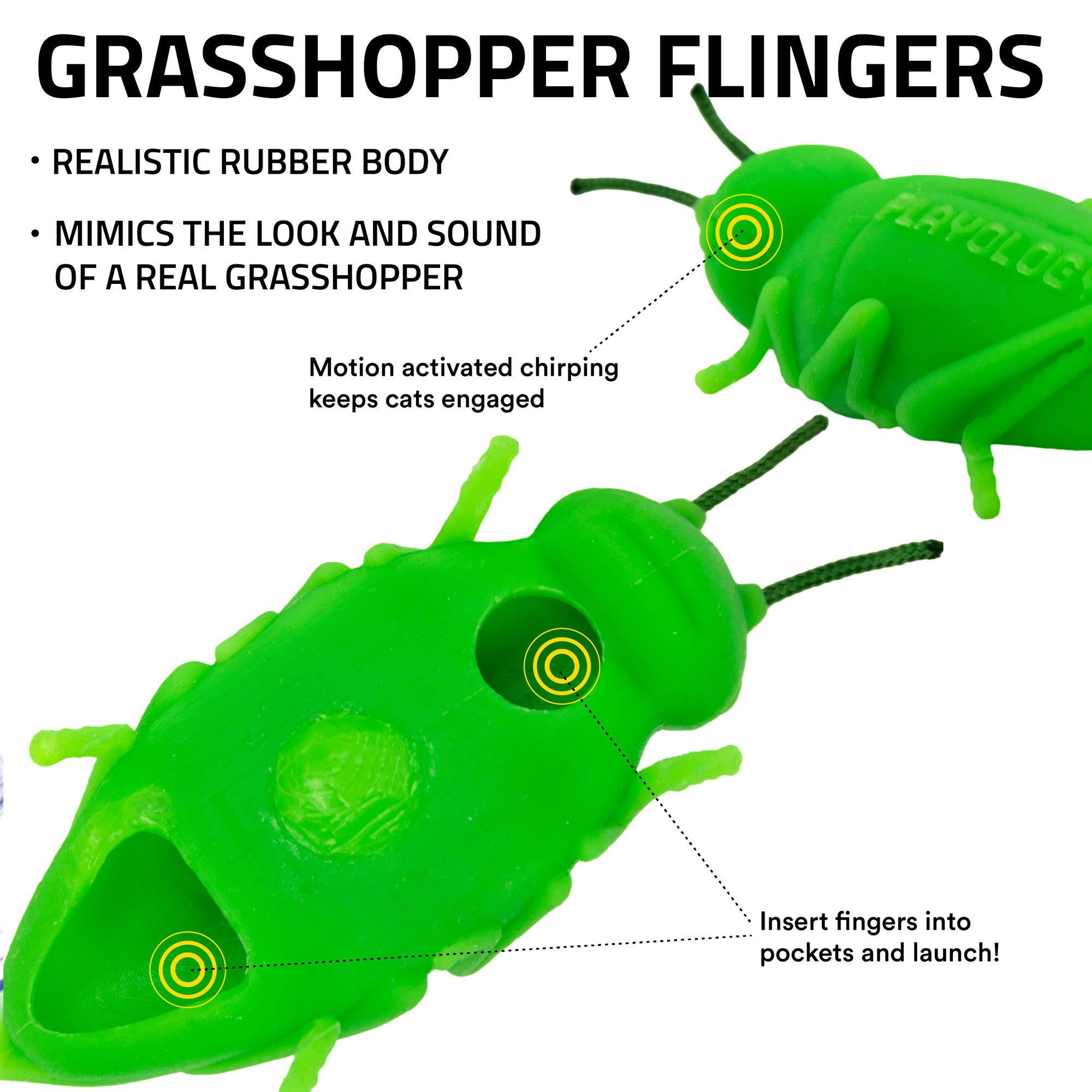 PLAYOLOGY - CAT - CHIRPING GRASSHOPPERS - 2-PACK - Image 2