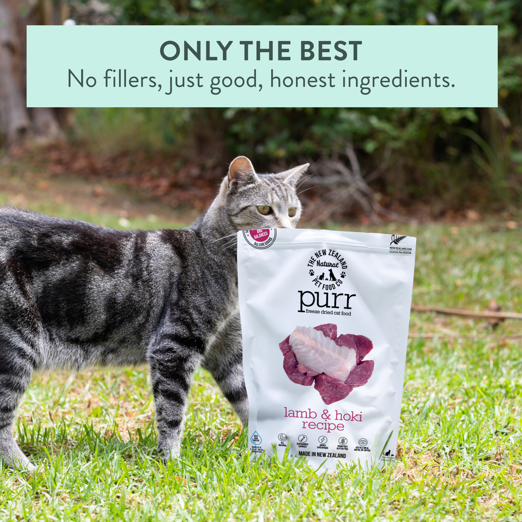 PURR LAMB & HOKI Freeze Dried Cat Food - Image 5