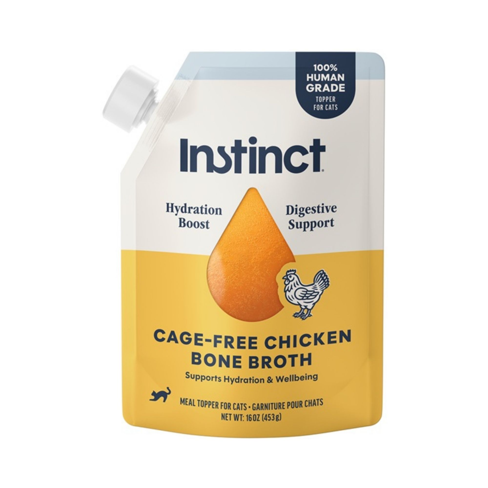 Instinct Cat Chicken Bone Broth 16oz.