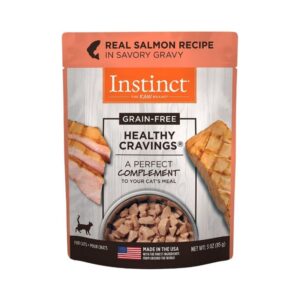 Instinct Cat Pouch Healthy Cravings Salmon 3oz. (Case of 24)