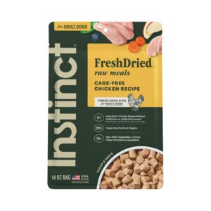 Instinct Dog Freshdried Raw Meals Freeze-dried Chicken Adult 14oz.