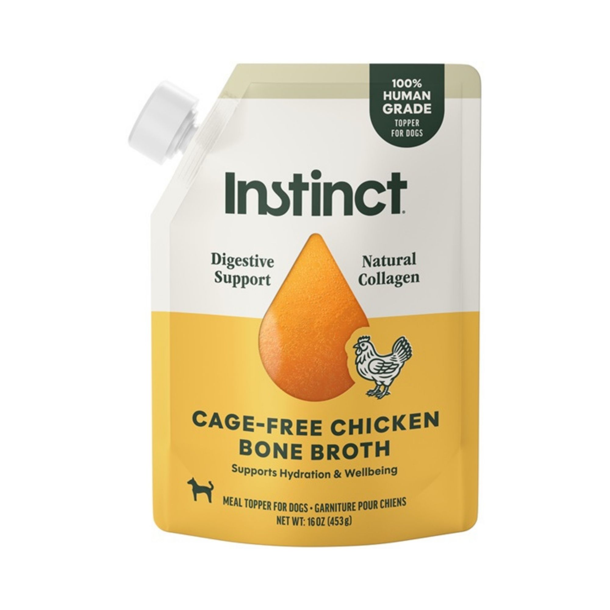 Instinct Dog Chicken Bone Broth 16oz.