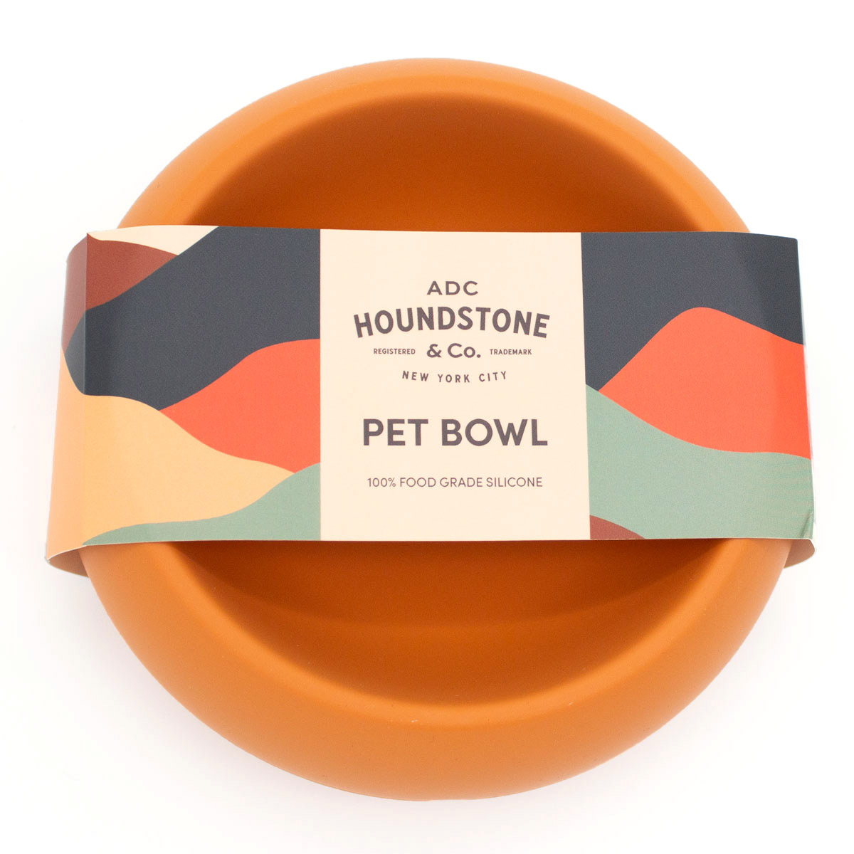 Houndstone Coquito silicone dog food bowl