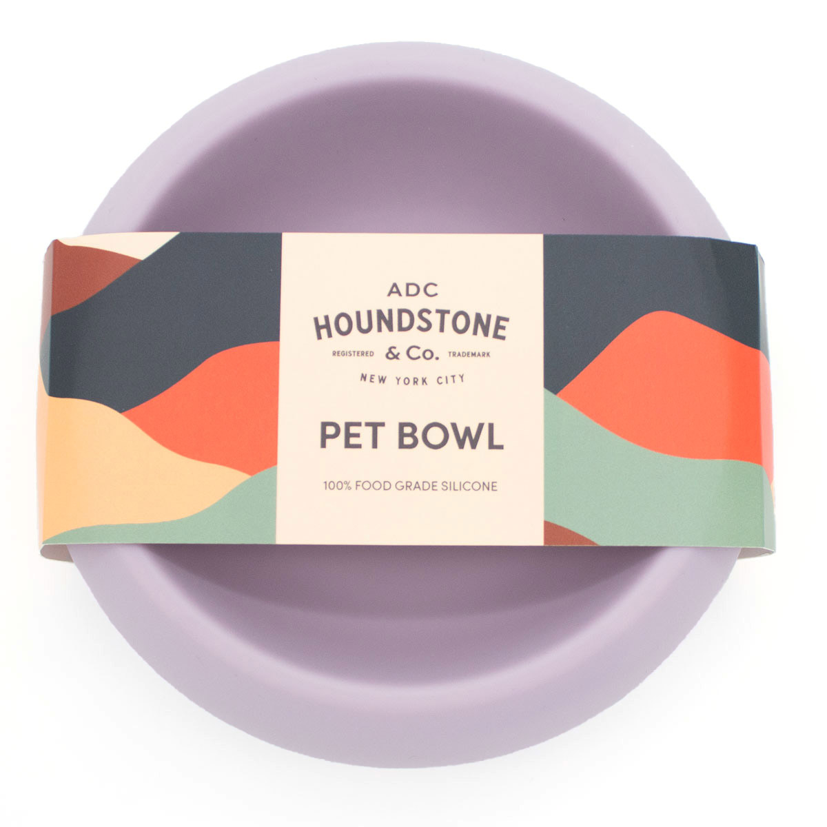Houndstone silicone dog water bowl