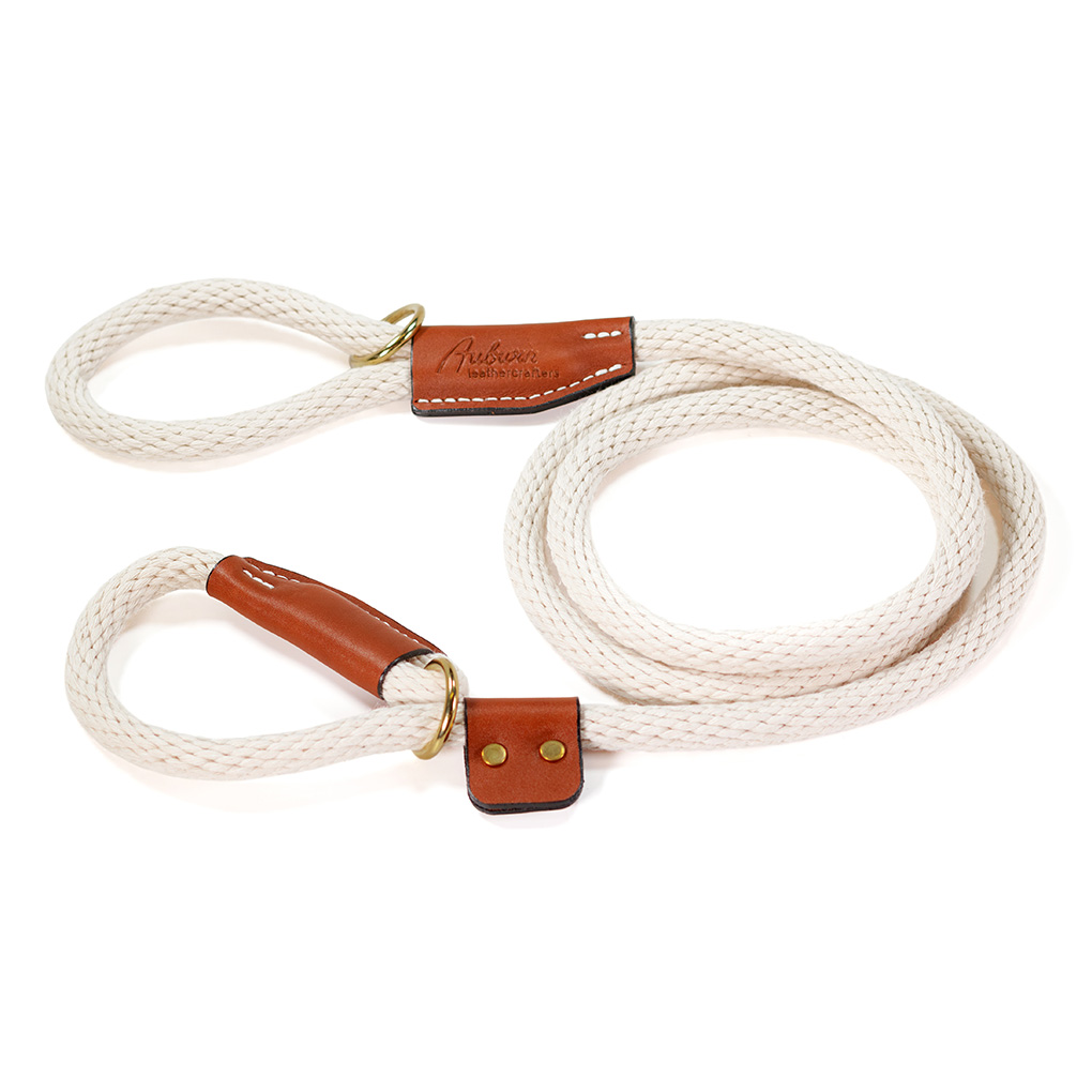Braided Cotton Rope Leash - Slip - Image 7