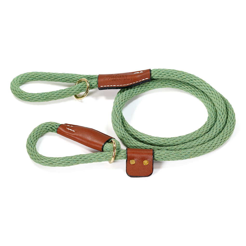 Braided Cotton Rope Leash - Slip - Image 5