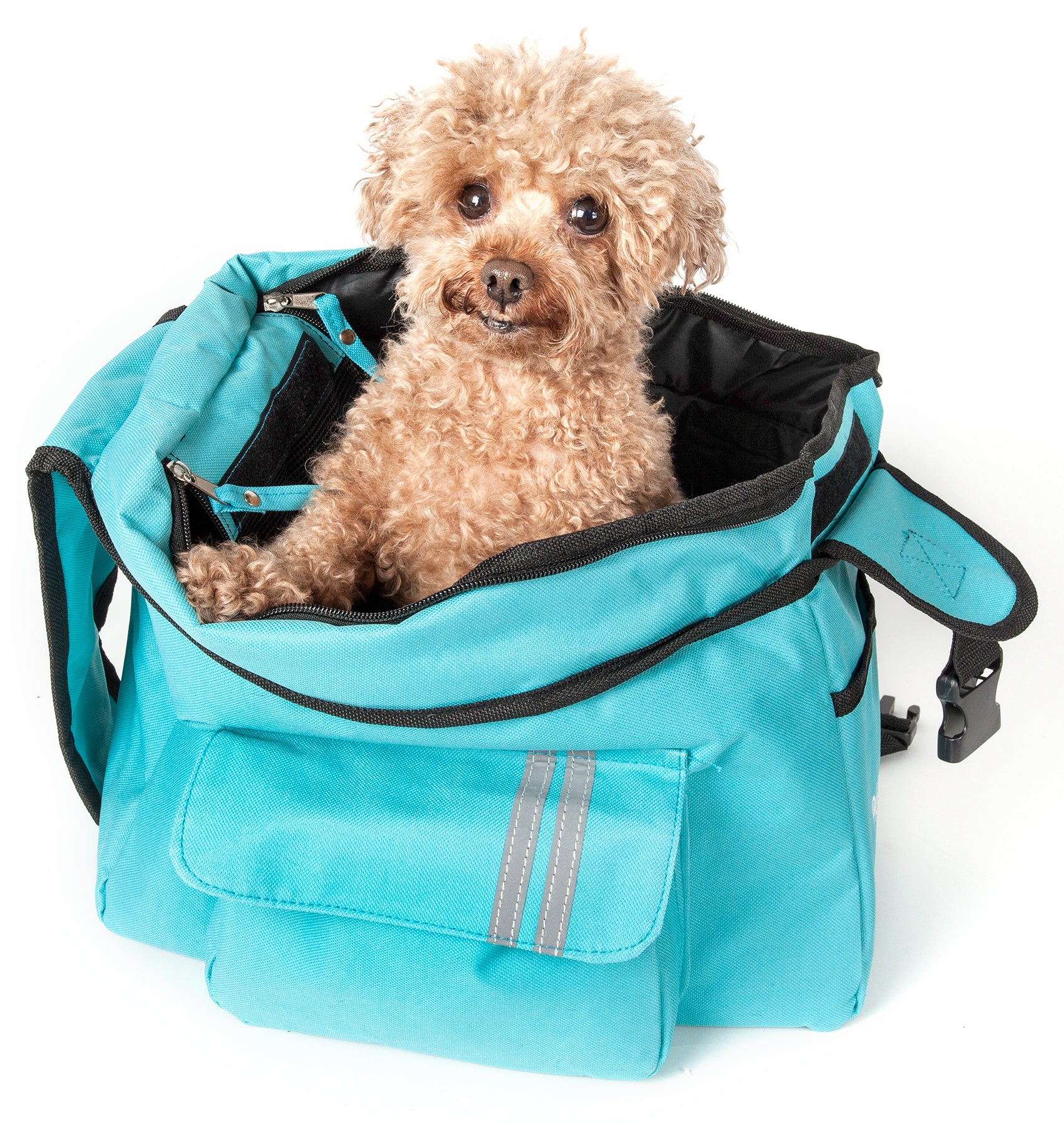 Pet Life ® Fashion Back-Supportive Over-The-Shoulder Fashion Pet Carrier