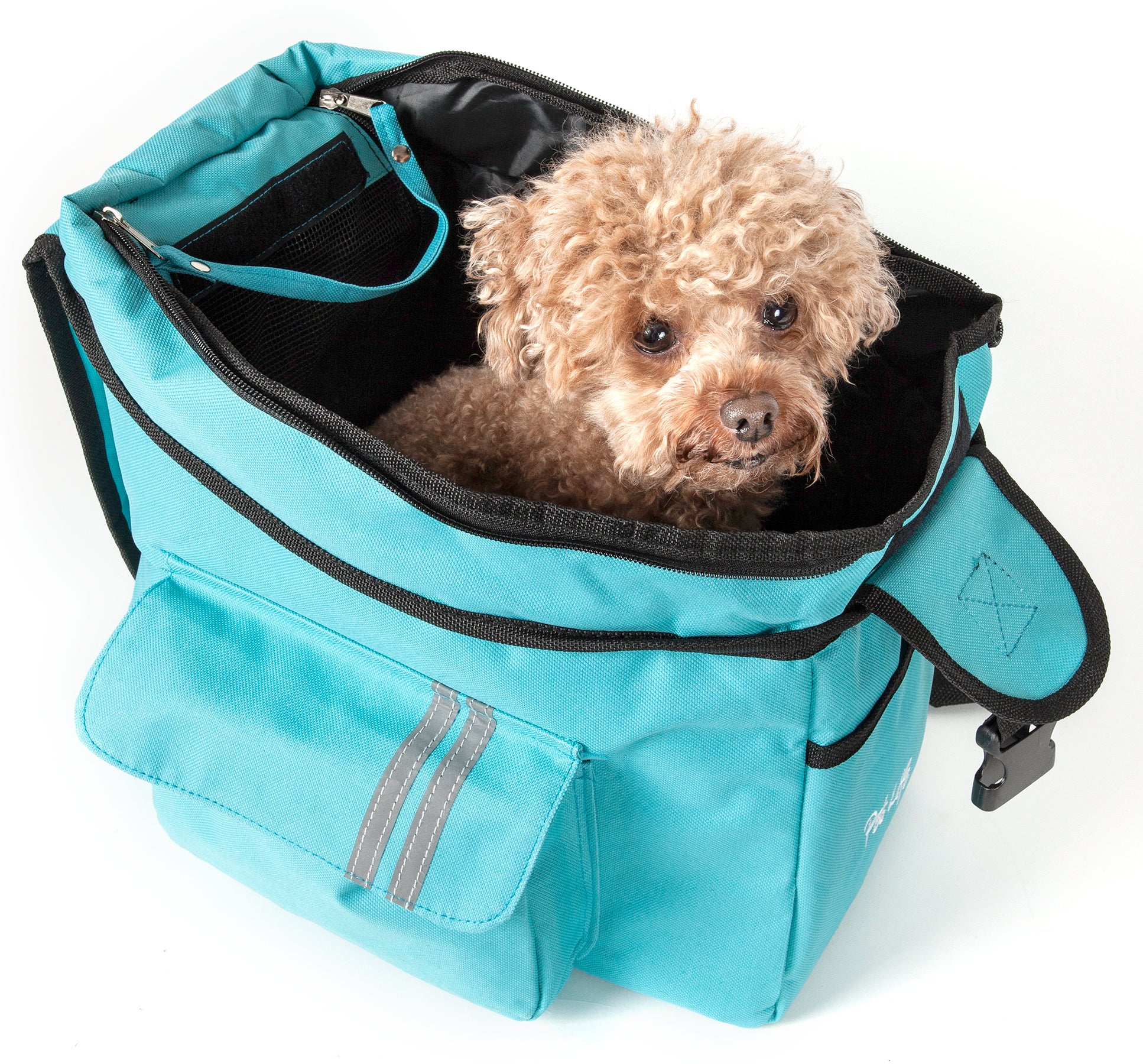 Pet Life ® Fashion Back-Supportive Over-The-Shoulder Fashion Pet Carrier - Image 2
