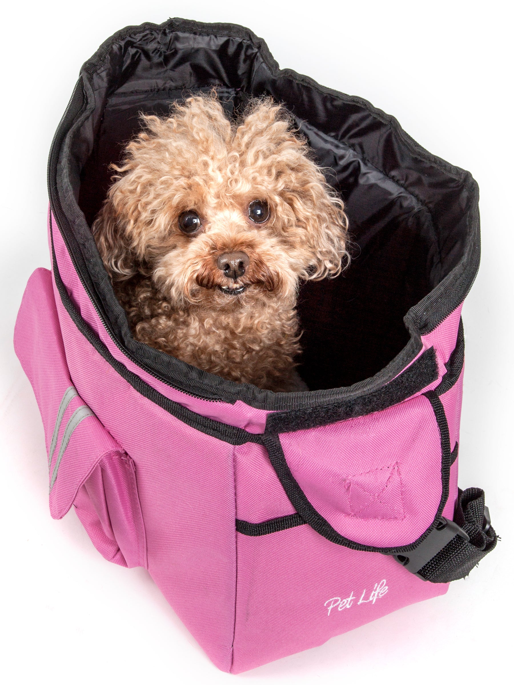 Pet Life ® Fashion Back-Supportive Over-The-Shoulder Fashion Pet Carrier - Image 2