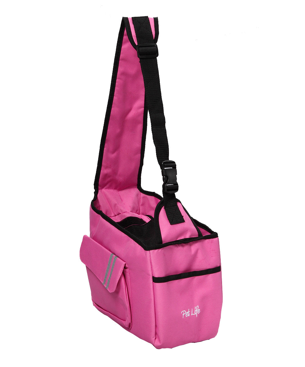 Pet Life ® Fashion Back-Supportive Over-The-Shoulder Fashion Pet Carrier - Image 3