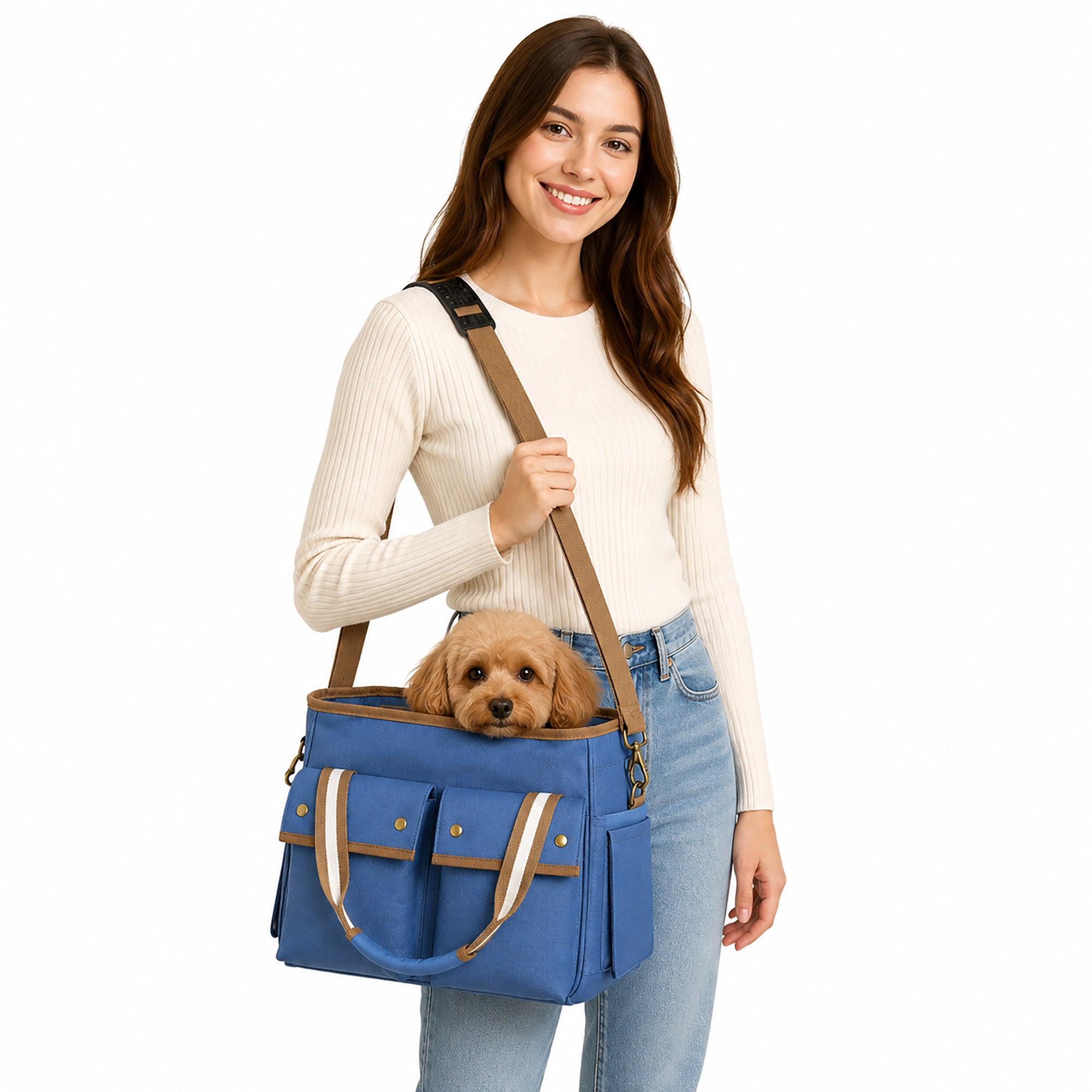 Pet Life ® Fashion Canvas Pet Carrier - Image 7