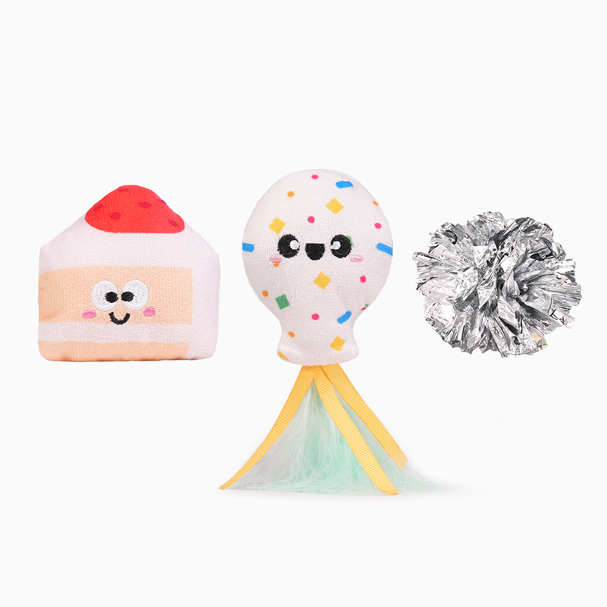 Yappy Birthday — Balloon & Cake