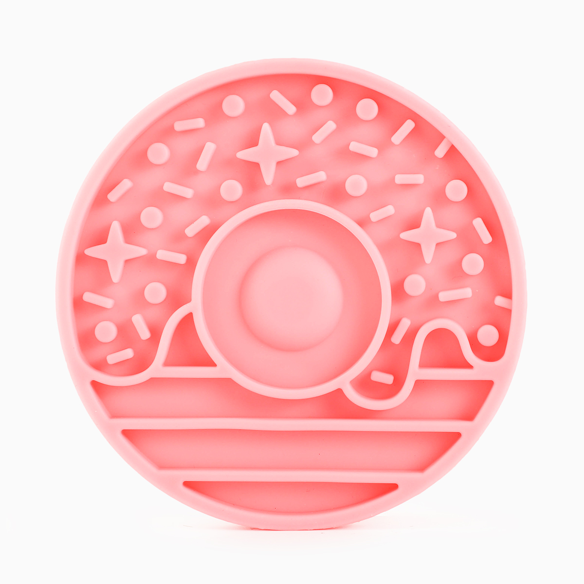 Dog Bowl Pet lick mat — Donut Slow Feeder