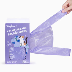 Cat Litter Bag – Bluebell Scented 120pcs