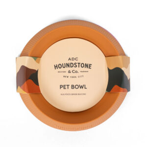 The Original Six Seven Silicone Cat Bowl, Dishwasher Safe, Marigold