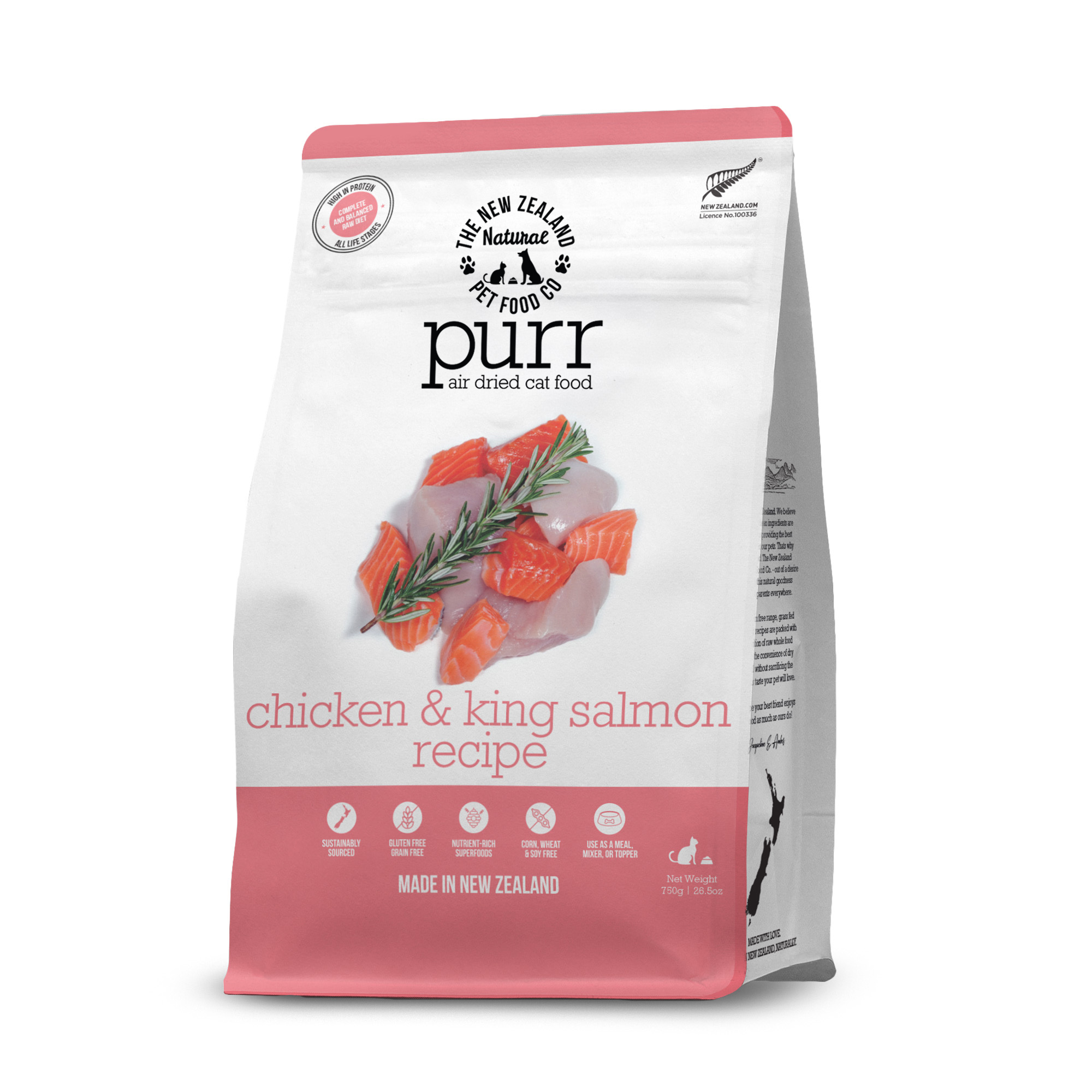 PURR Air Dried Chicken & Salmon