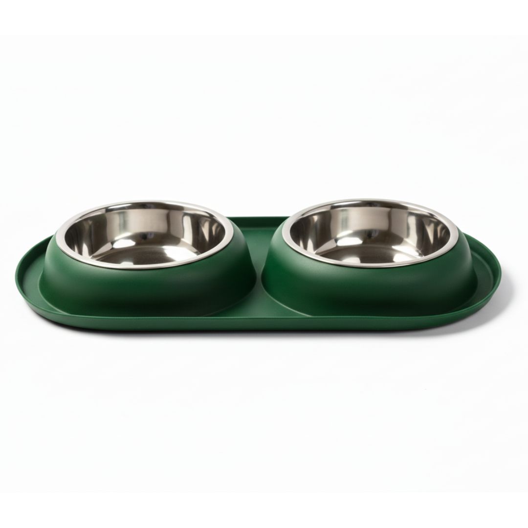 Oslo Fern Green Pet Bowl