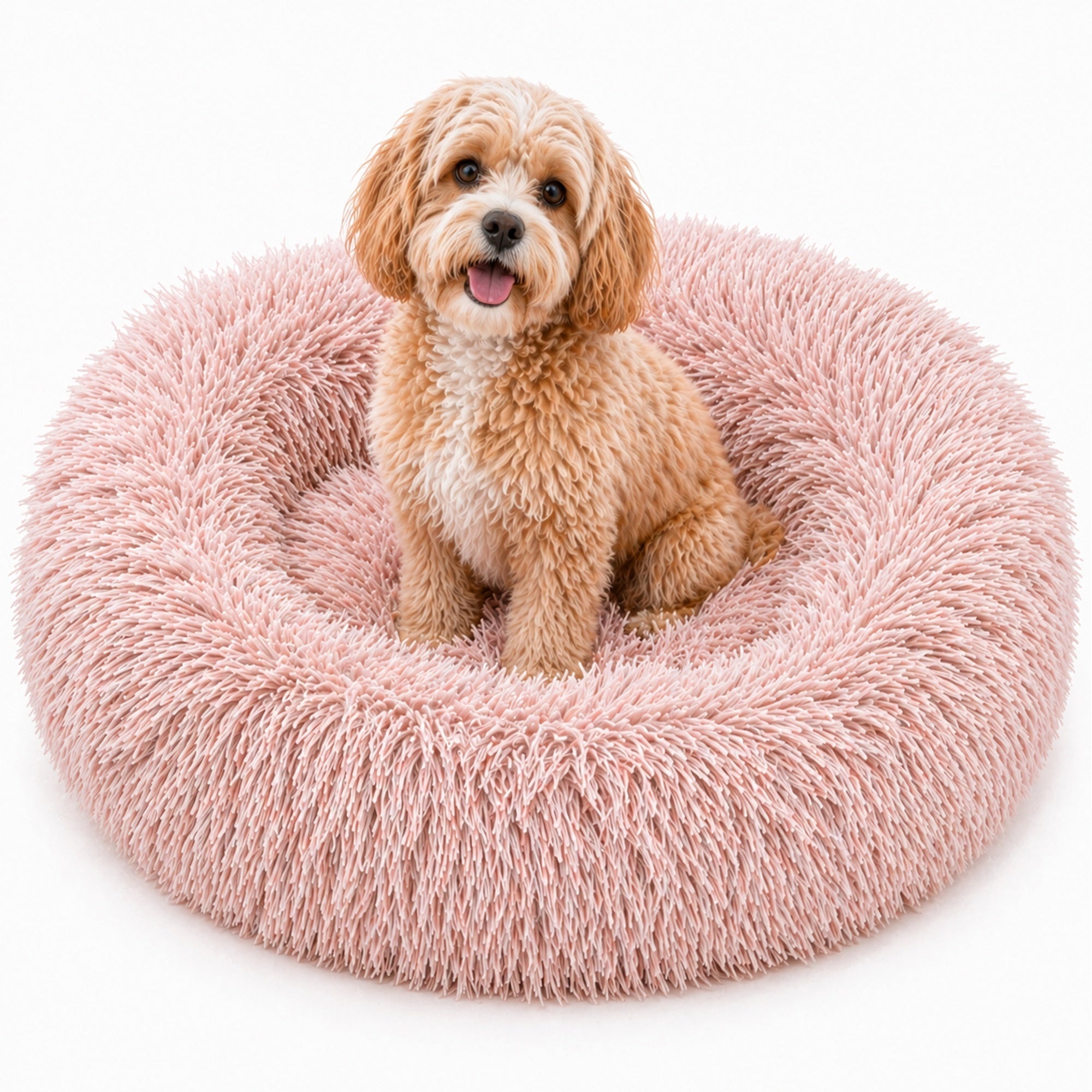 Pet Life ® 'Nestler' High-Grade Plush and Soft Rounded Dog Bed - Image 4