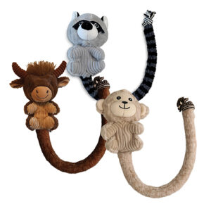 fouFIT™ Tug-a-Tail Plushies - Case of 3