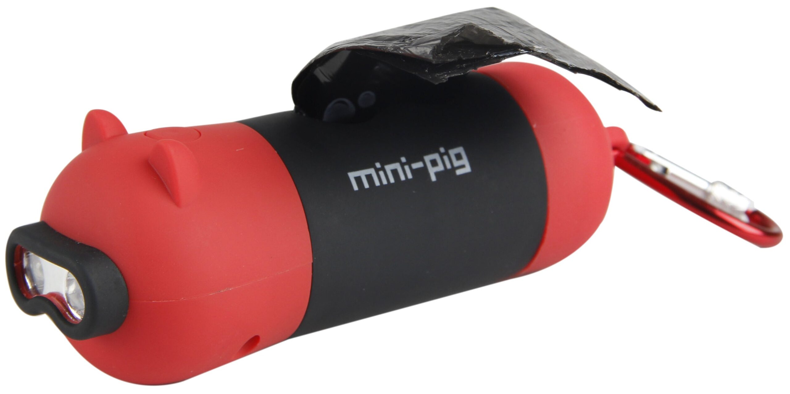 Pet Life ® 'Oink' LED Flashlight and Waste Bag Dispenser - Image 2