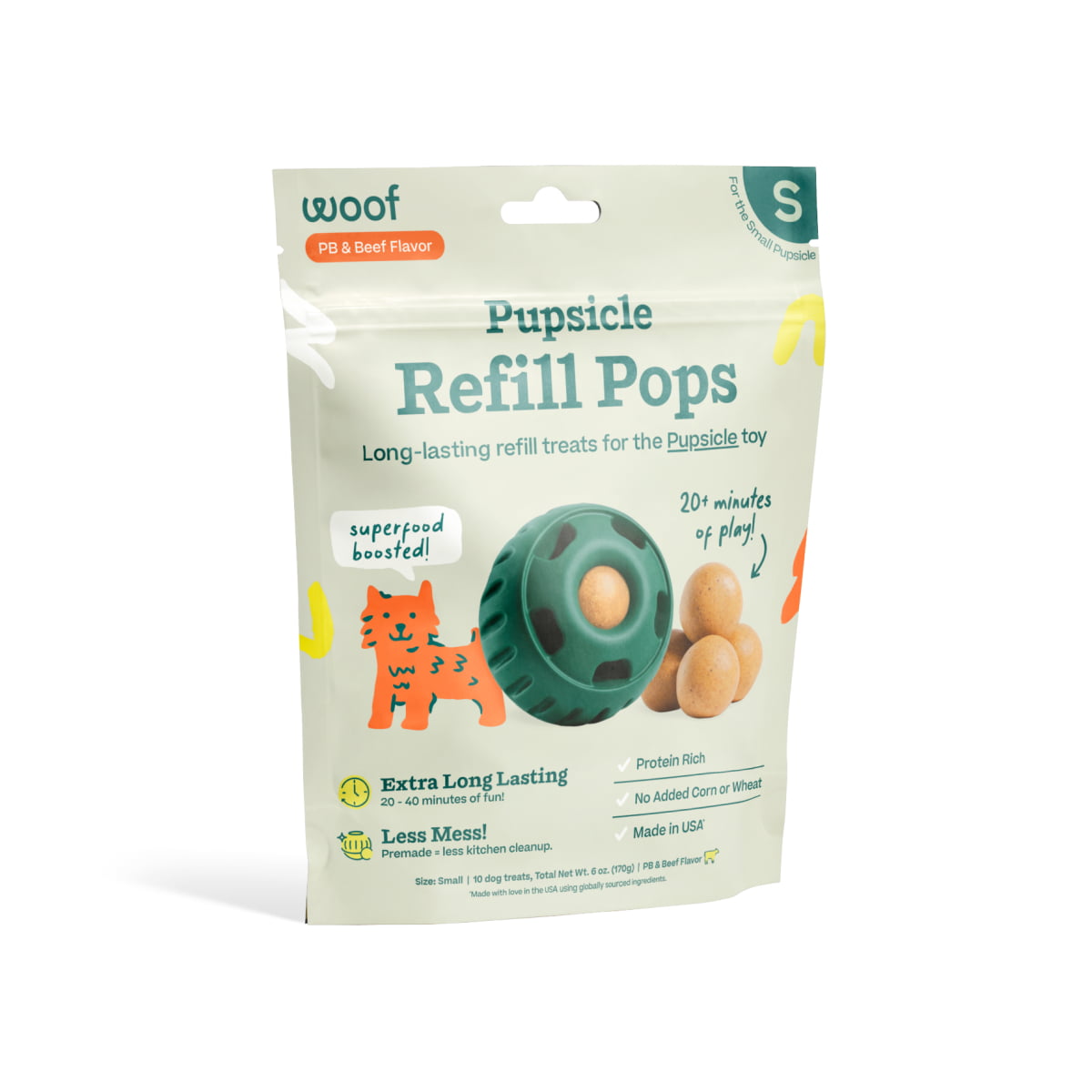 WOOF Beef Pops Small - Image 3