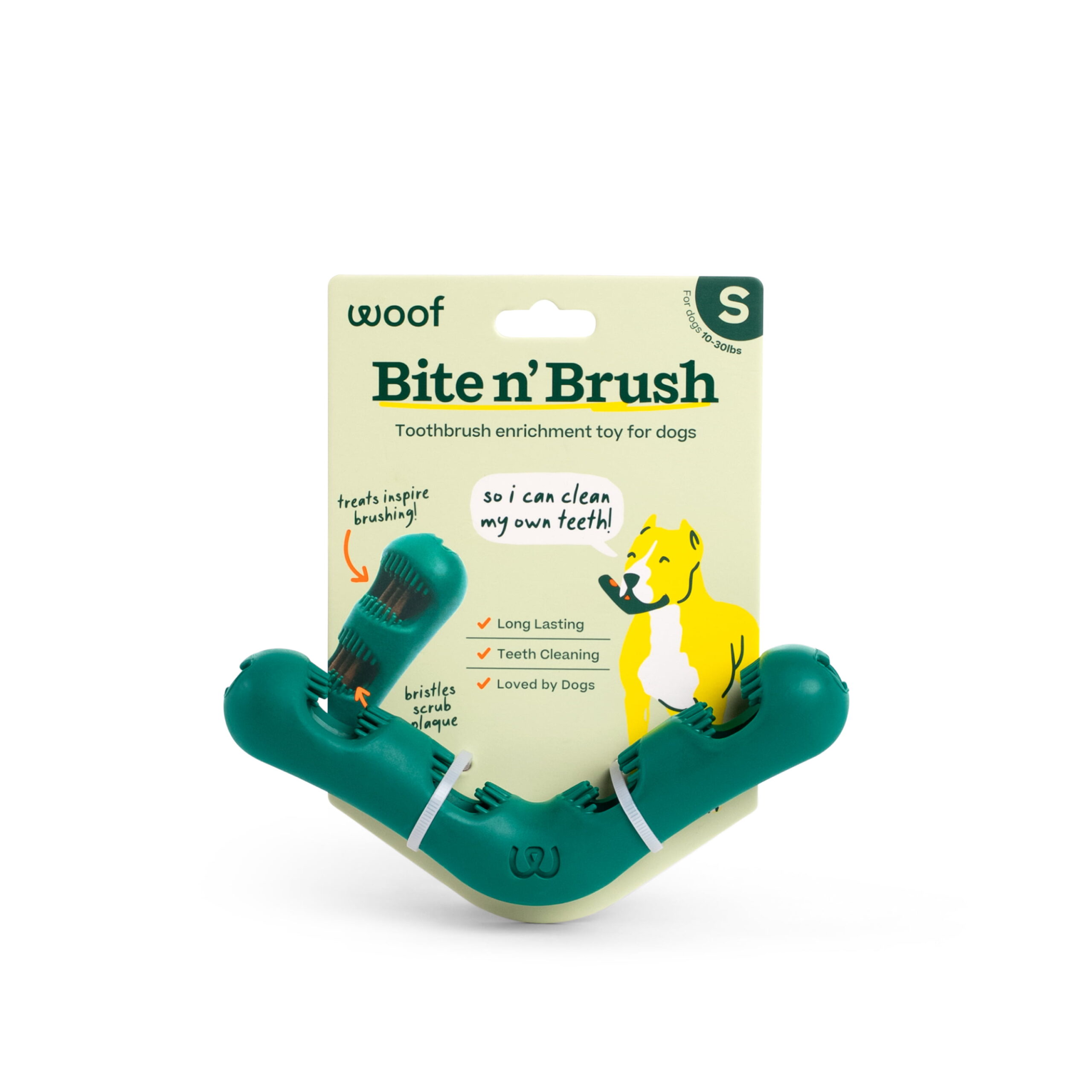 WOOF Bite n' Brush Small